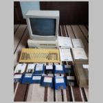RM Nimbus PC-186 with manuals Monitor and disks